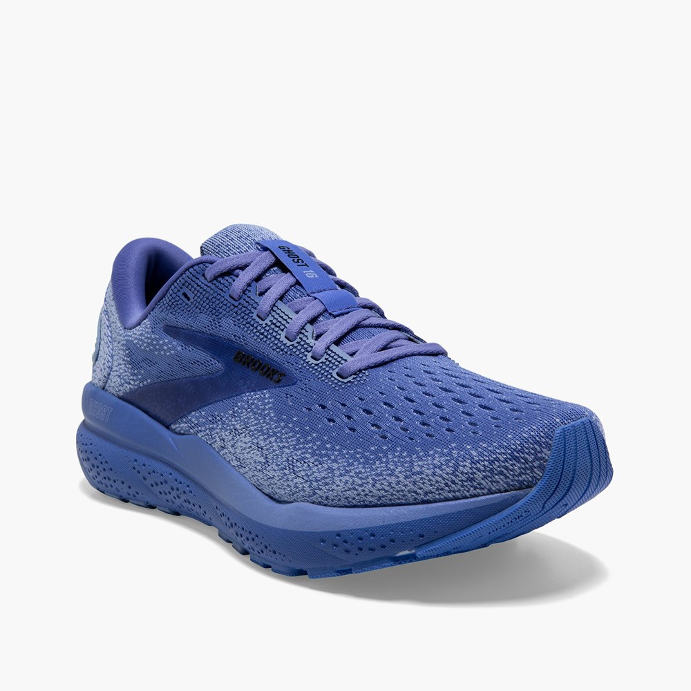 Chaussures Running Route Brooks Ghost 16 Bleu Femme | QID-5976062